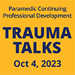 Thumbnail image for Continuing Professional Development – Trauma Talks – Oct 4, 2023